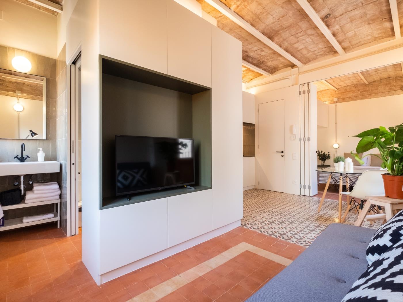 STYLISH STUDIO 5 MINUTES WALKING FROM THE BEACH a BARCELONA