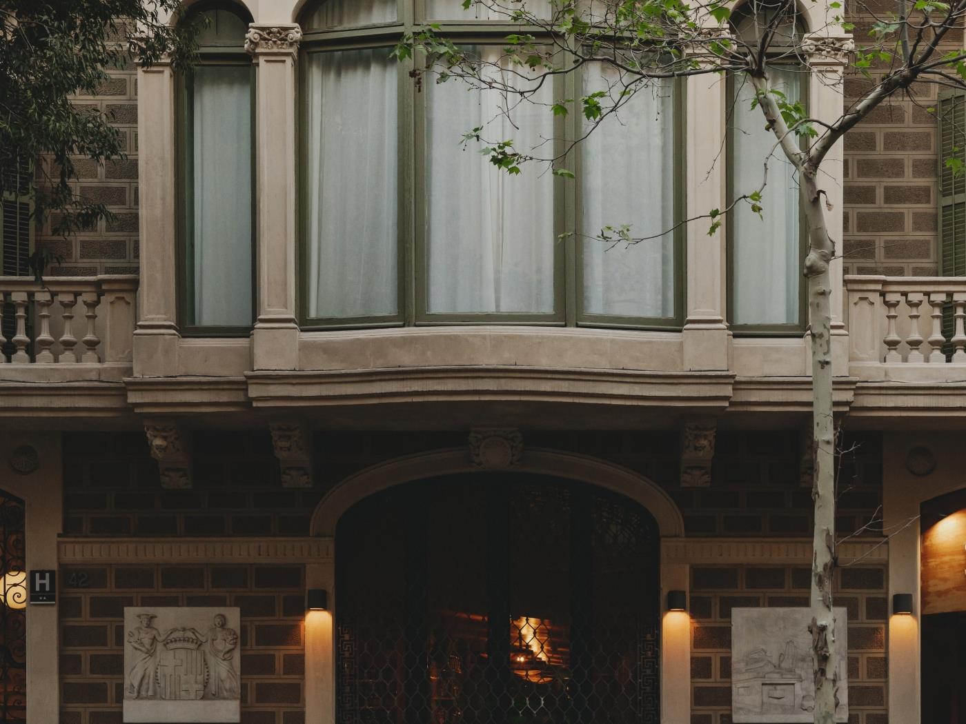 Habitación cuádruple con balcón privado 'Güell' en Barcelona